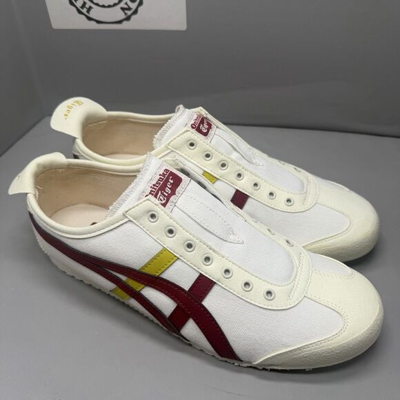 Onitsuka Tiger Mexico 66 Slip-On Cream / Beet Juice Men’s Shoes Size 10 EU 44 main image 10